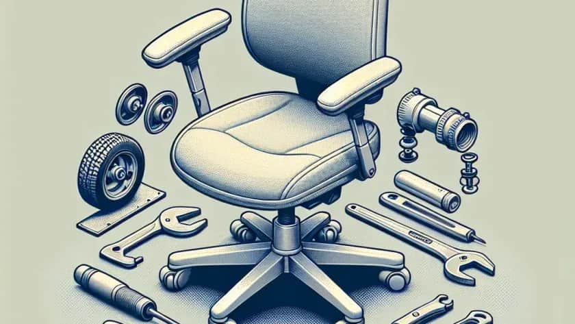 Jak rozebrać kółka z krzesła obrotowego - uniknij najczęstszych błędów