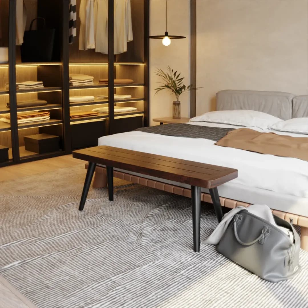 Stylowe meble z litego drewna – stoliki kawowe i ławki, które wyróżnią twoje wnętrze