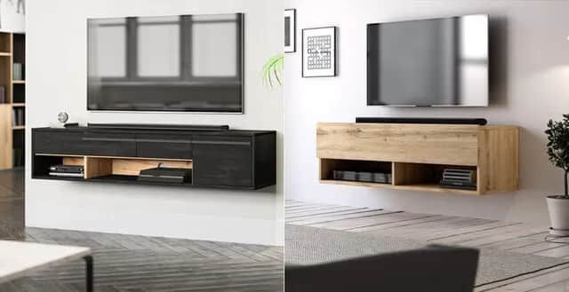 Idealna wysokość szafki RTV od podłogi dla komfortowego oglądania